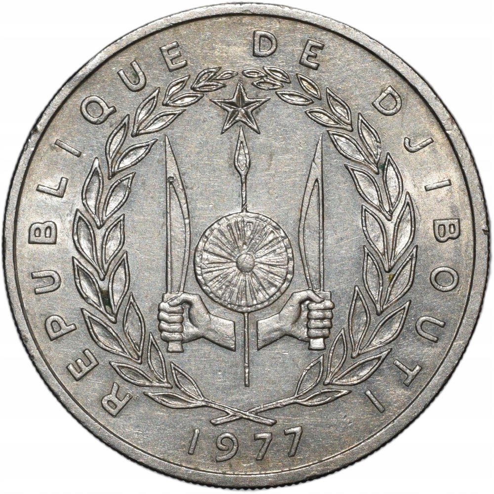 Dżibuti 100 franków 1977