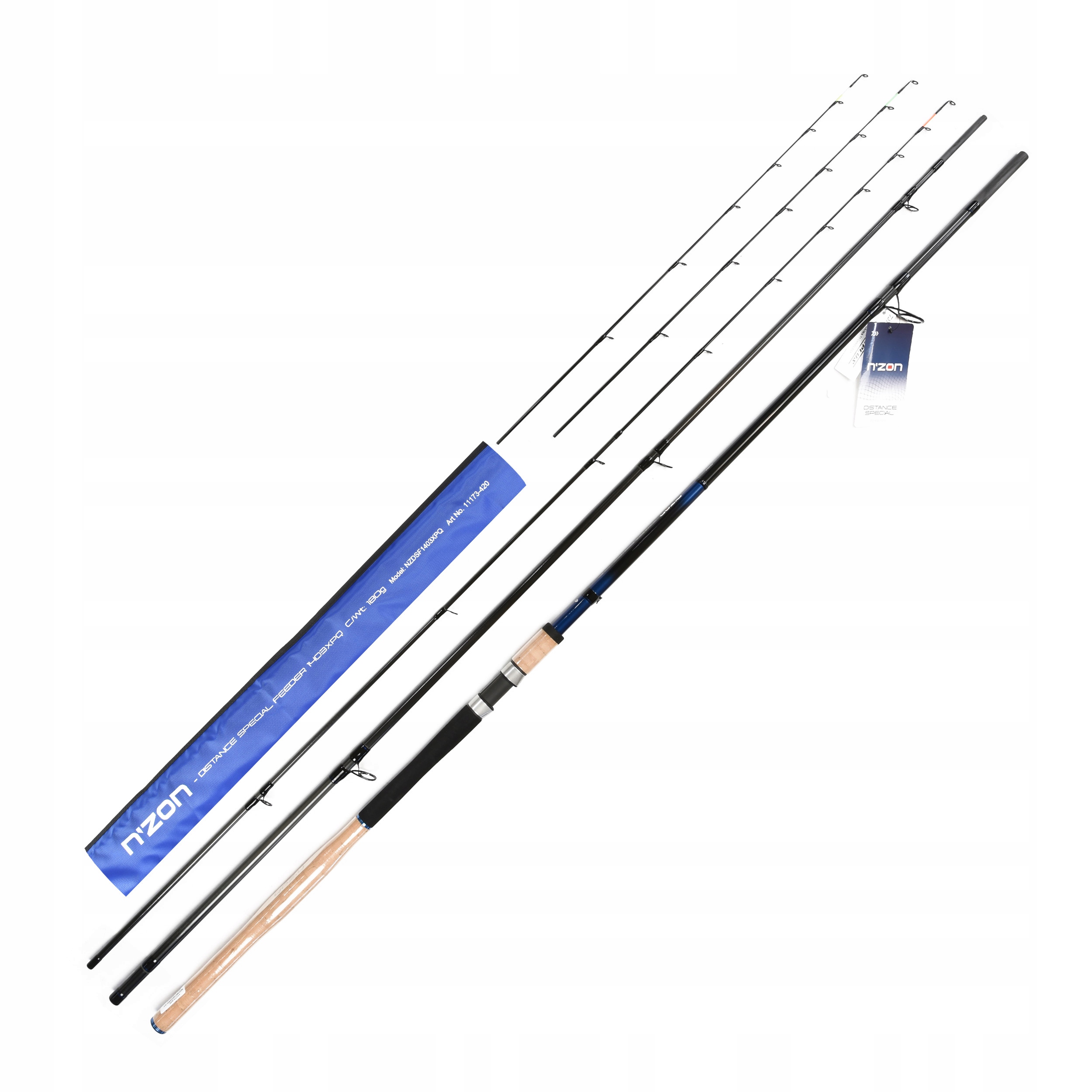 Wędka Daiwa N'Zon Distance Special Feeder 4.27m 180g na ciężkie zestawy