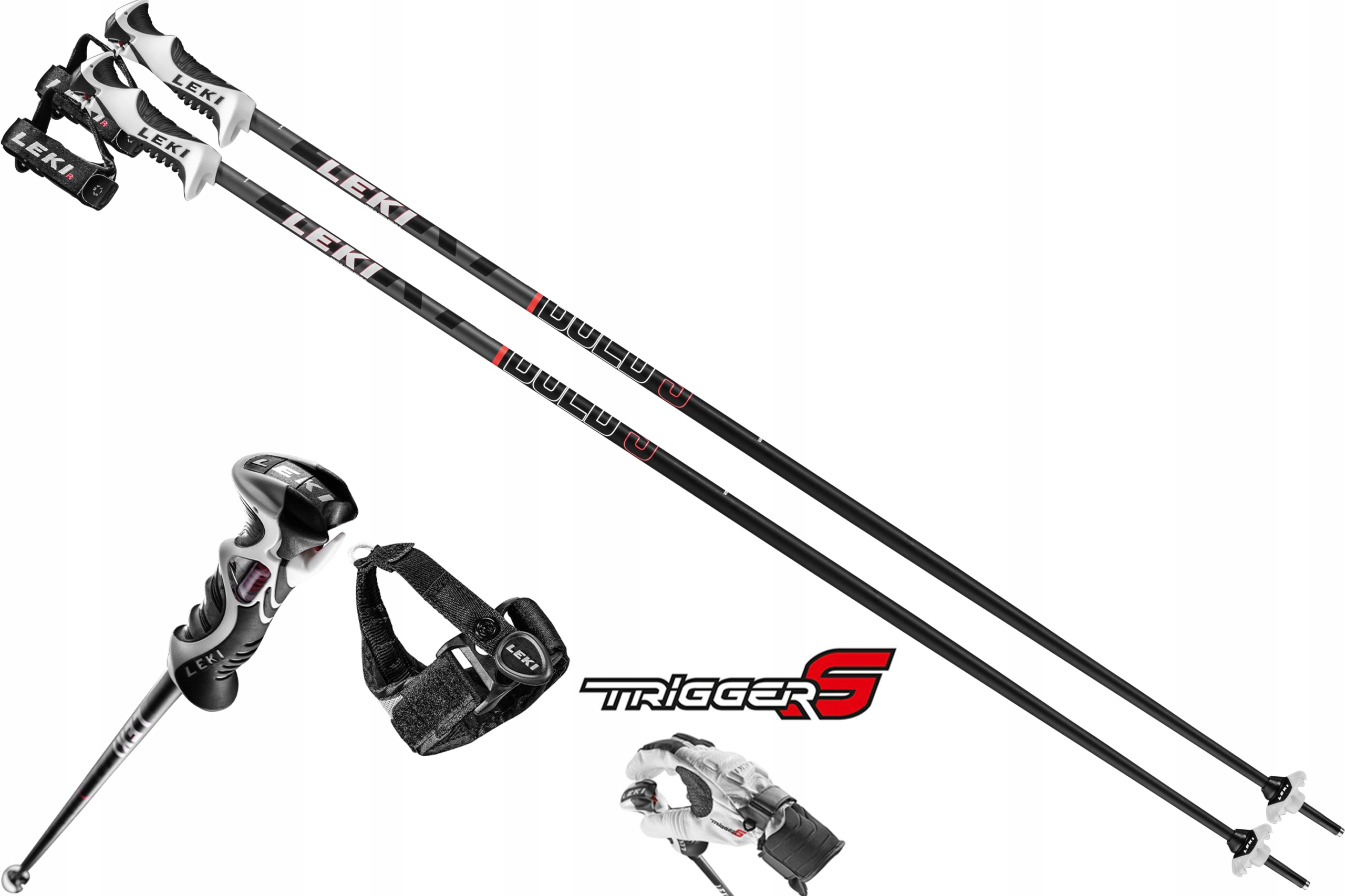 Kije kijki zjazdowe narciarskie Leki Bold S 125 cm