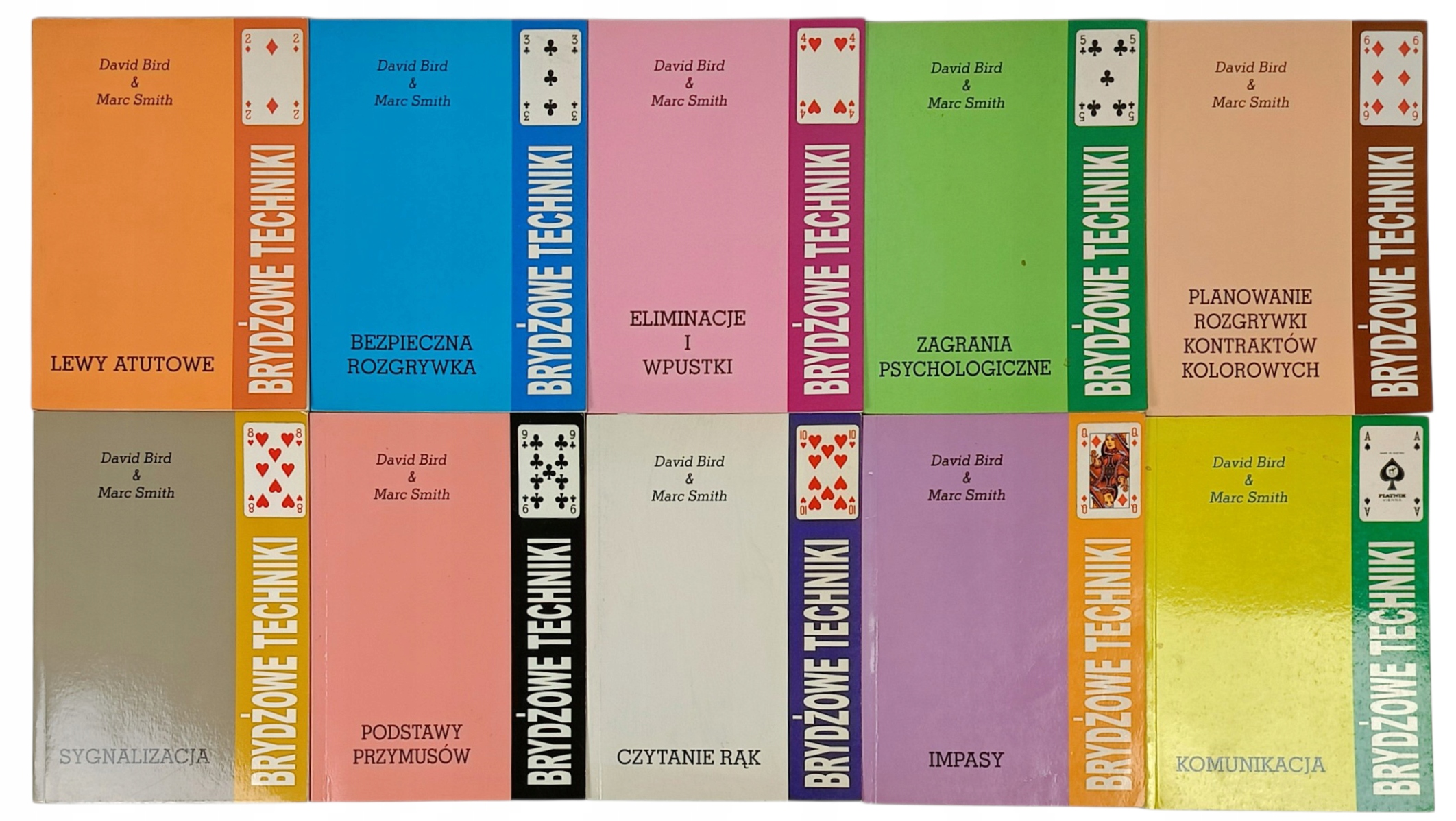 Brydżowe techniki 10 tomów David Bird Marc Smith