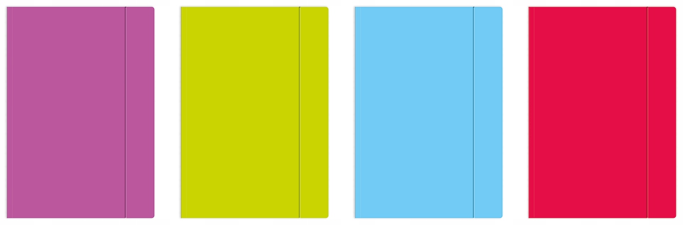 

Teczka z gumką A5+ Fluo Interdruk