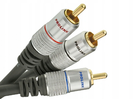 KABEL Y 1RCA - 2RCA PROLINK EXCLUSIVE TCV3610 7.5m Długość kabla 7.5 m