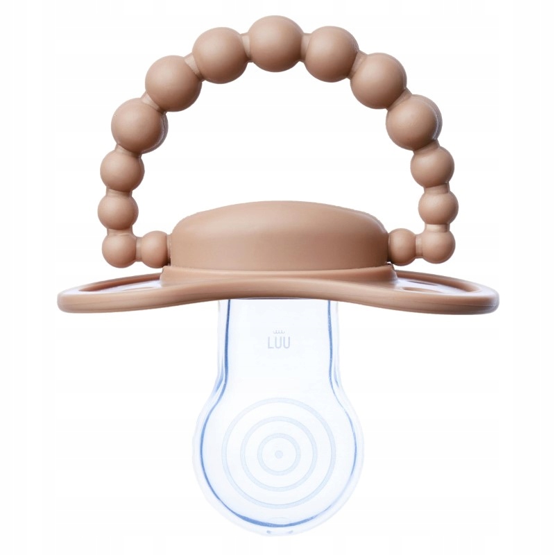 LUU - Smoczek pozycjonujący (6m+), milkhazelnut Kod producenta LUU_SMOCZ-6M-MILHAZ