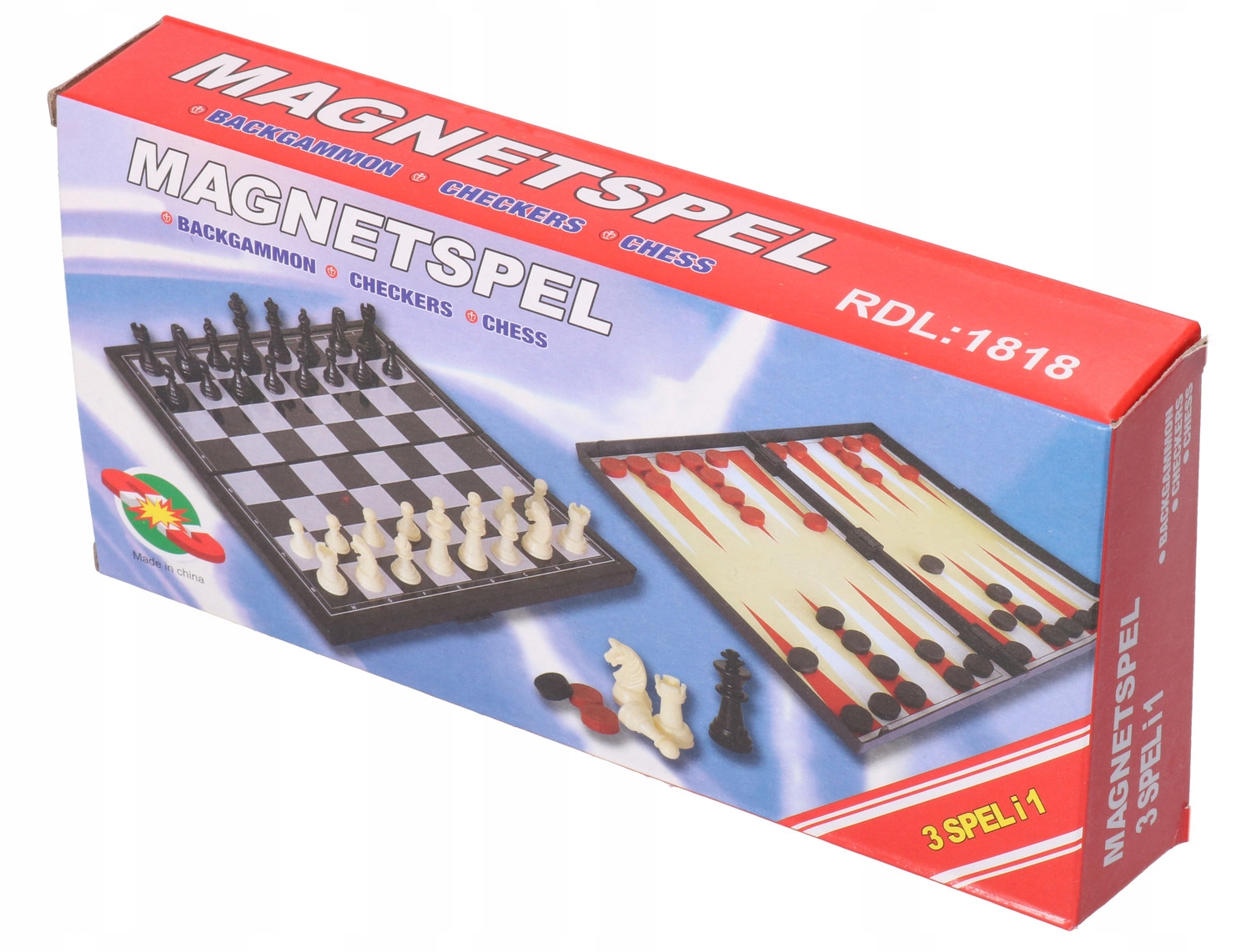 

Szachy magnetyczne. Tryktrak 3762