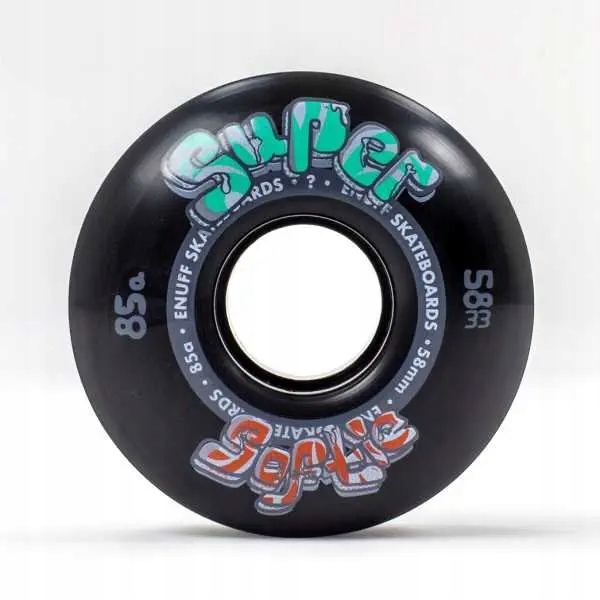 Enuff Softie kolečka pro skateboard 85A Black 58 mm