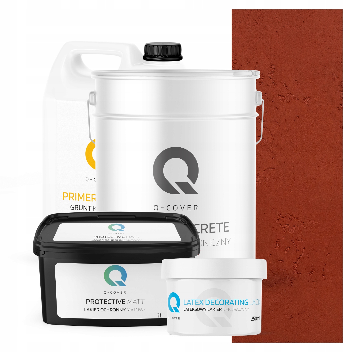 Vnitřní Architektonický Beton Cihlová Sada F325 Komplet Na 10 m2