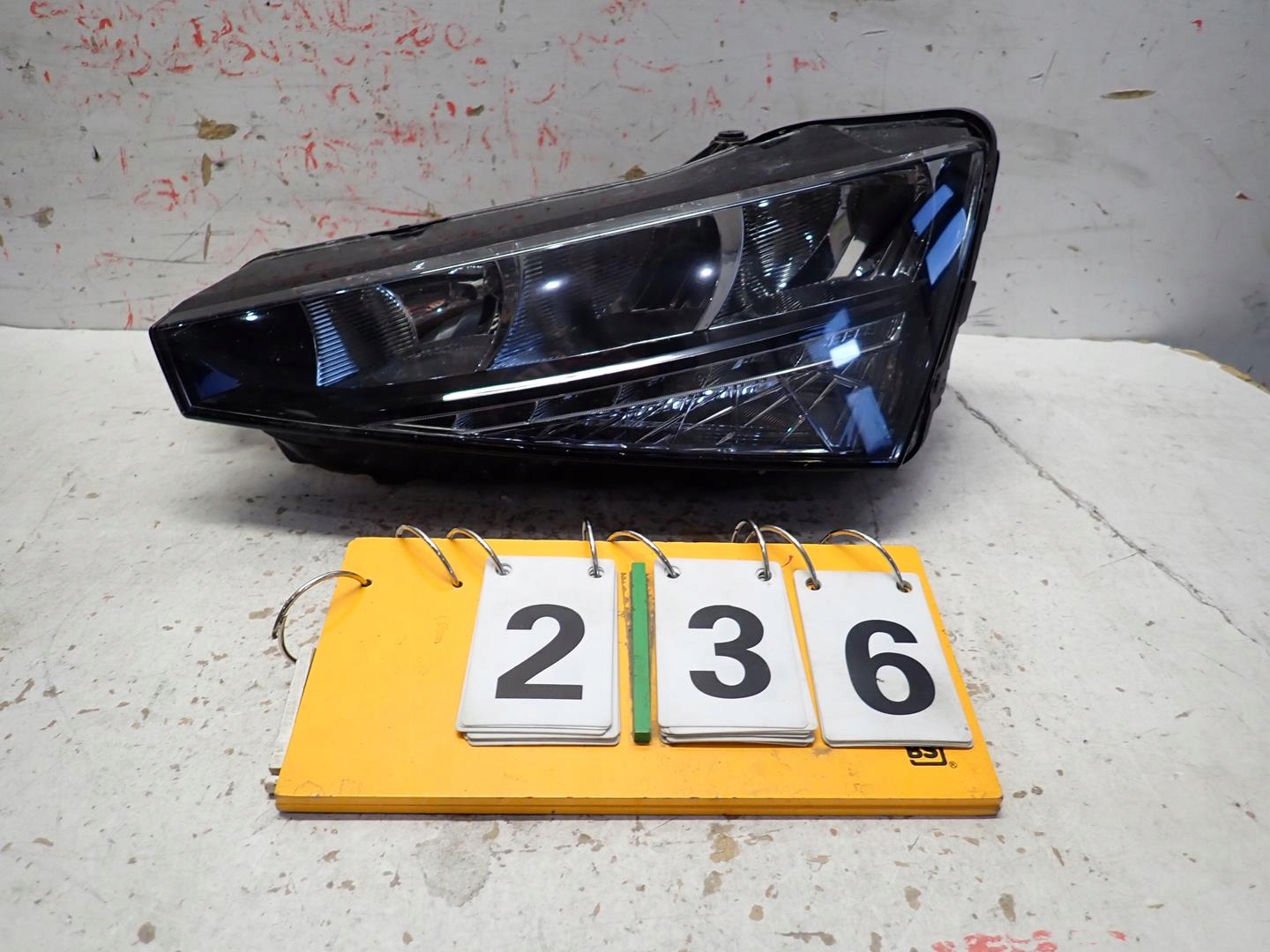 light front front left SKODA SCALA 2019- FULL LED 657941015