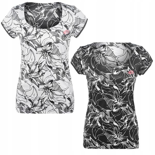 Koszulka Lotto T-shirt Twice Women White/black S