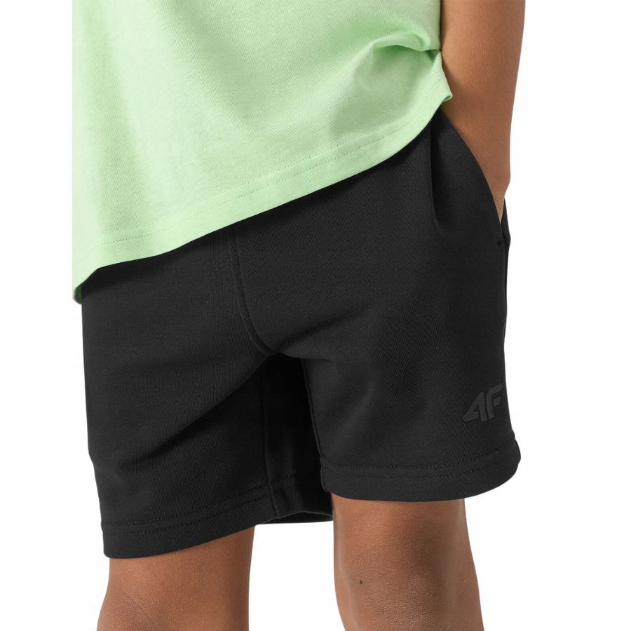 KRÓTKIE SPODENKI CHŁOPIĘCE 4F SZORTY DRESOWE SPORTOWE DZIECIĘCE Liczba sztuk w ofercie 1 szt.