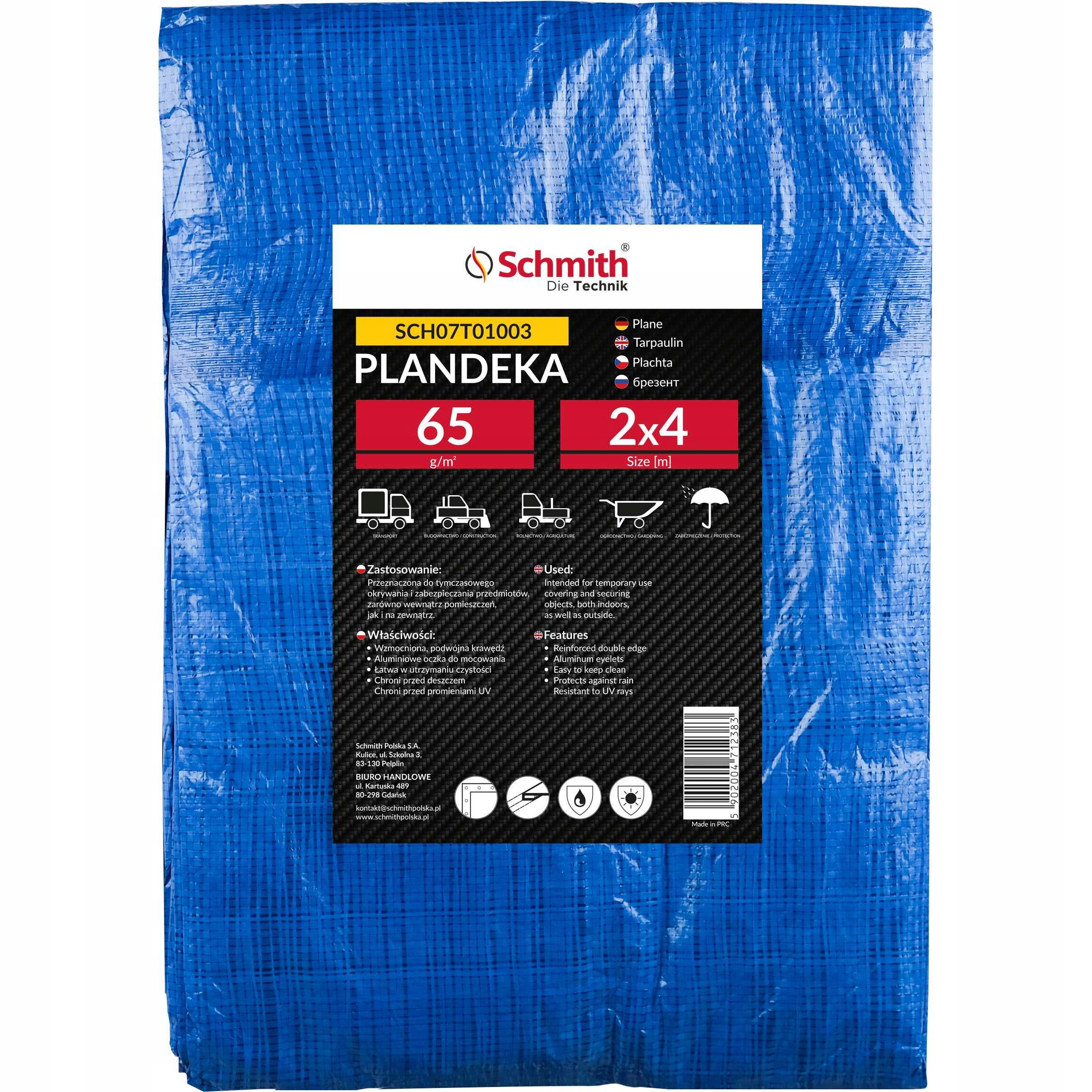 Plachta 65 g 6 x 12 m
