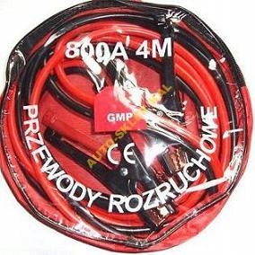 KABLE PRZEWODY ROZRUCHOWE 800A TIR 12V 24V