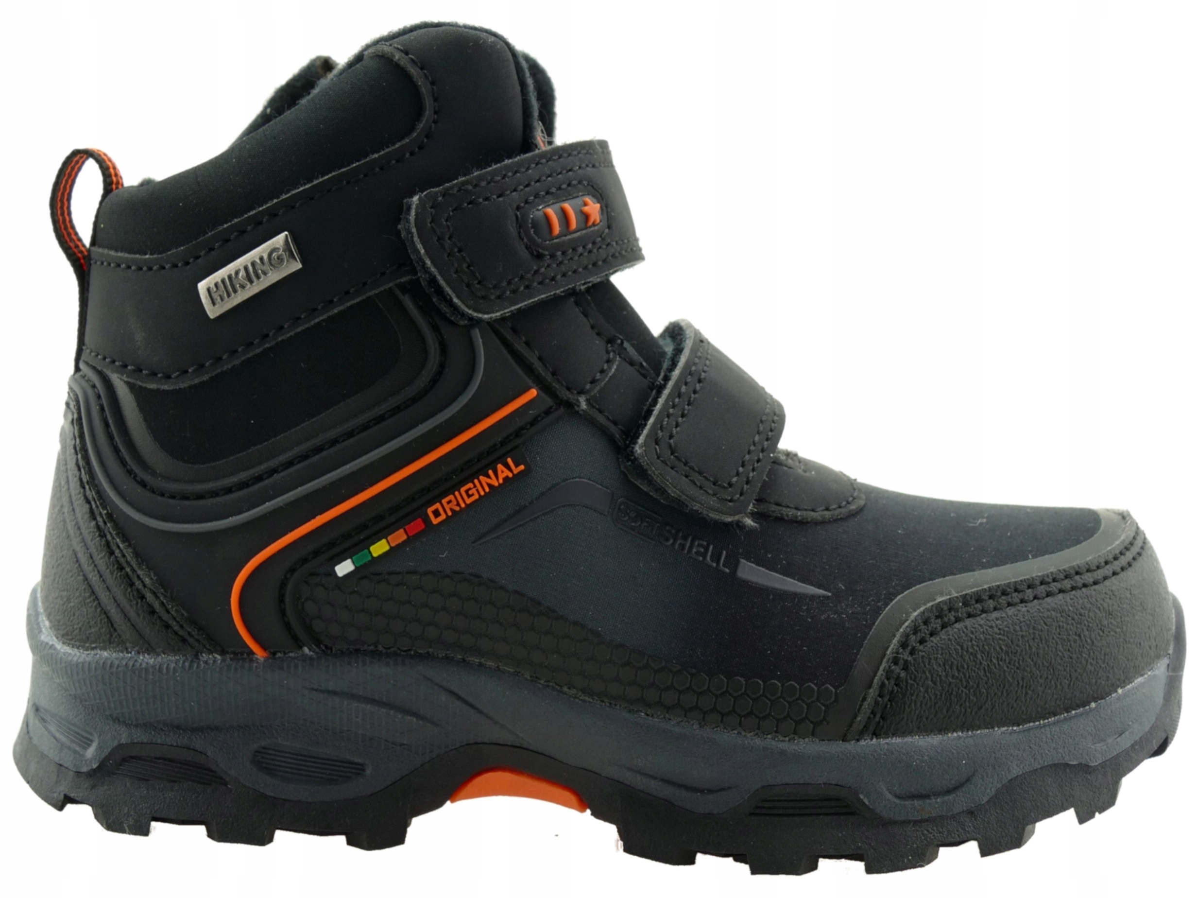 BUTY ZIMOWE CHŁOPIĘCE OCIEPLANE ŚNIEGOWCE RZEPY 22