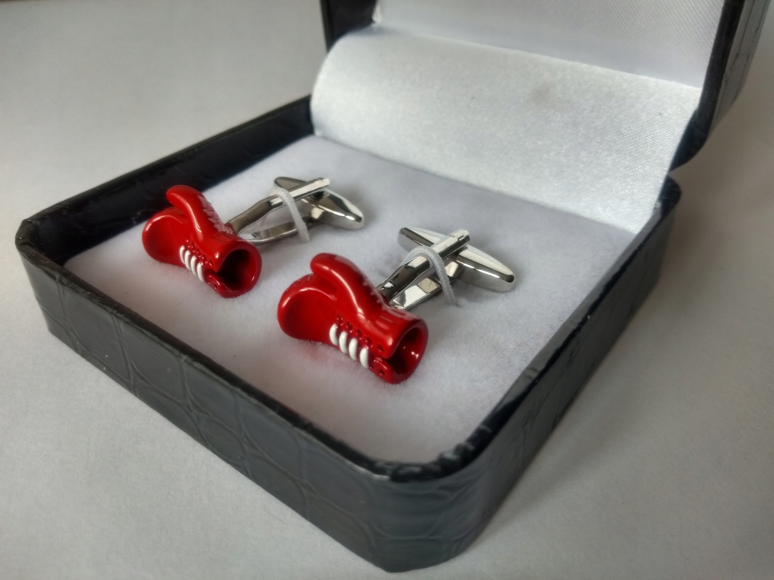 Manžetové knoflíčky Boxerské rukavice retro