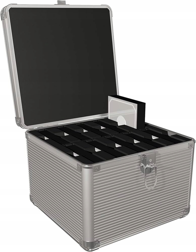 Icy Box IB-AC628 Walizka aluminiowa na 10 dysków 2.5/3.5 Ssd/hdd ochronna