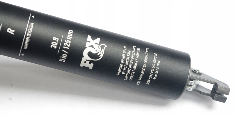 FOX TRANSFER PERFORMANCE 30,9mm 125mm + MANETKA Długość (mm) 364