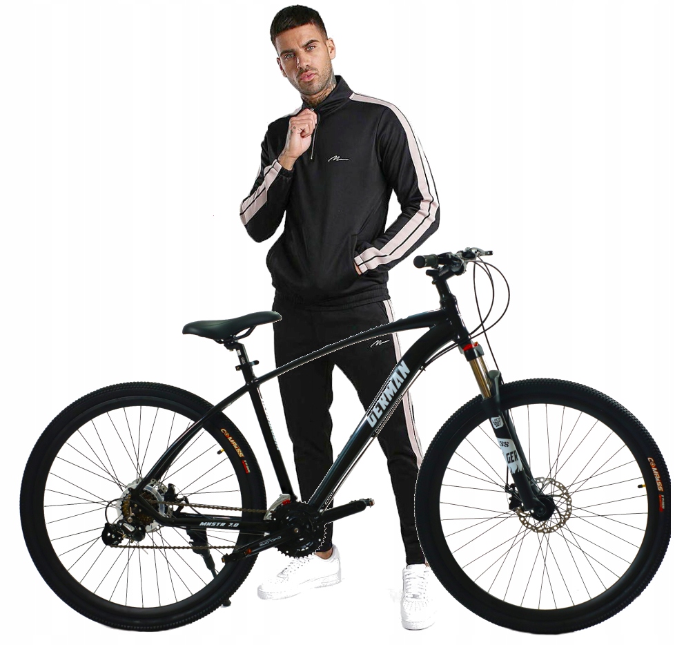 Aluminiowy Lekki Rower Męski 29 " Cali Blokada Tarczówki 21,5 XL 178-199 CM