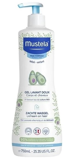 MUSTELA Delikatny żel do mycia 750ml