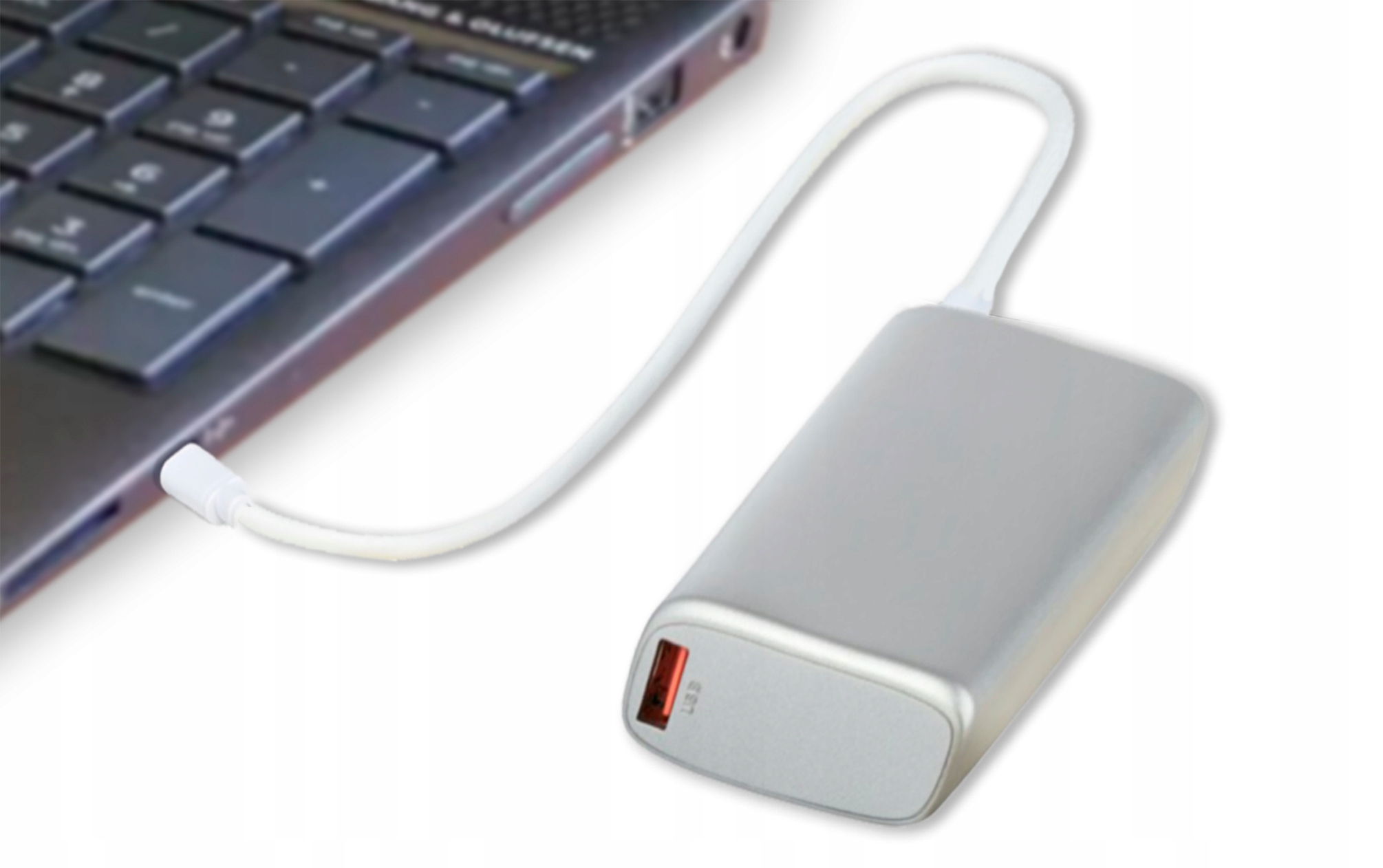 

Power bank do laptopa 18W mały Usb-c A 9600mAh