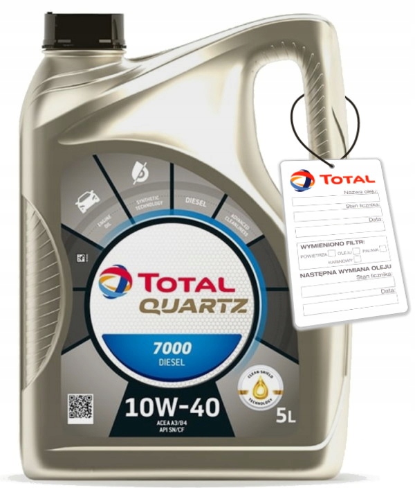

Total Quartz 7000 Diesel 10W40 5L 10W-40