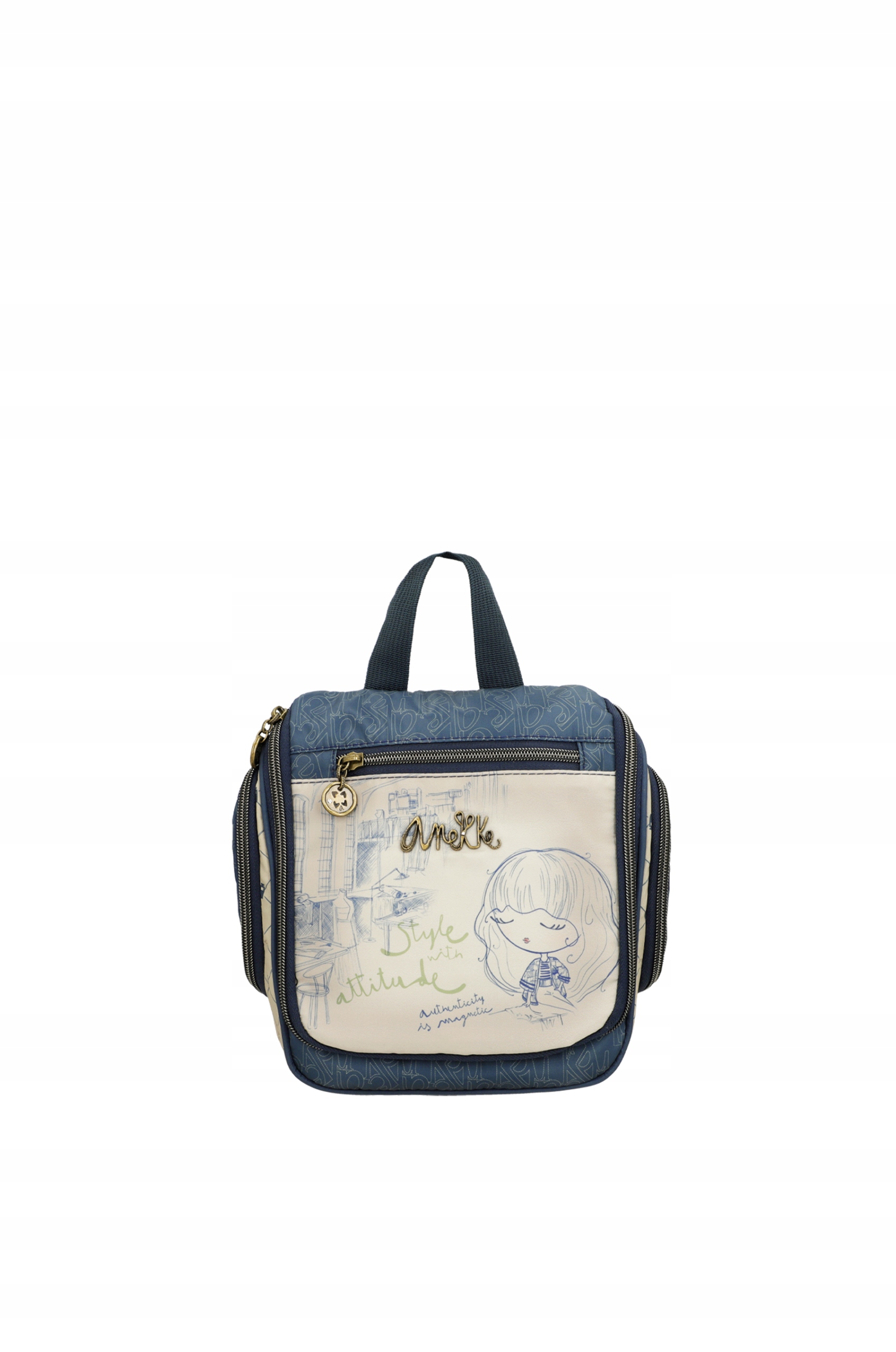 Anekke Mademoiselle Studio Duża Kosmetyczka Podróżna z zawieszką