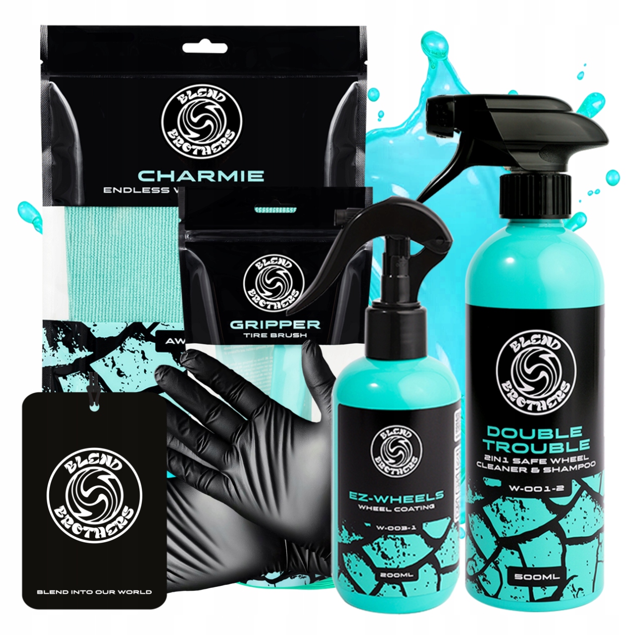 Sada na čištění ochranných disků pneumatik DOUBLETROUBLE500 ml Ez-wheels