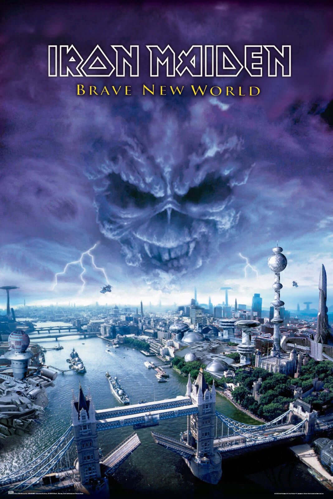 

Plakat zespołu Iron Maiden dla fana 6191,5 cm