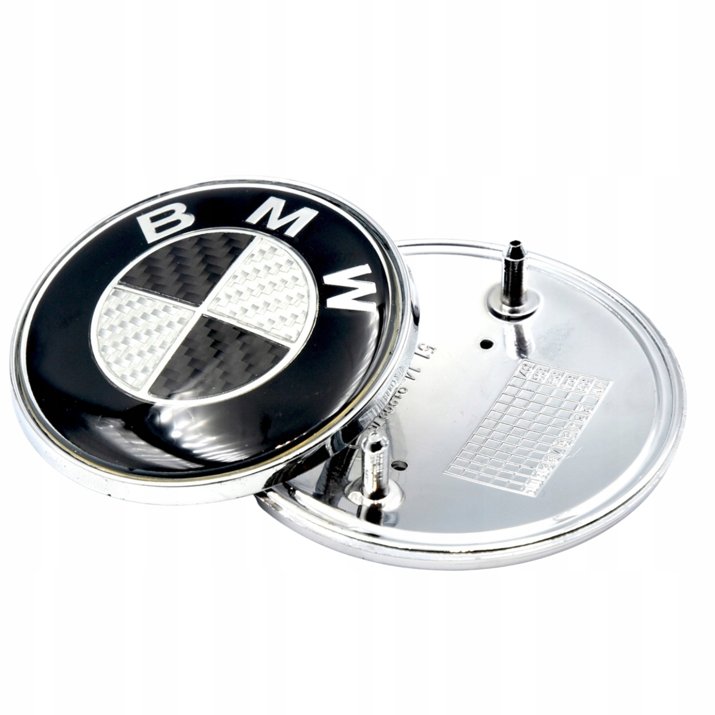 Emblemat Znaczek Logo Do Bmw 82mm Na Maskę Klapę Carbon E46 E60 F10 X3 X5