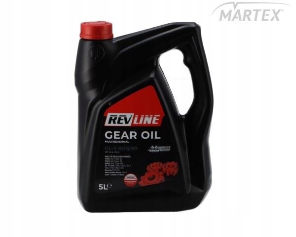 Převodový Olej GL5 Sae 80W90 5L Revline Pro Manuální Převodovky Revline 05901