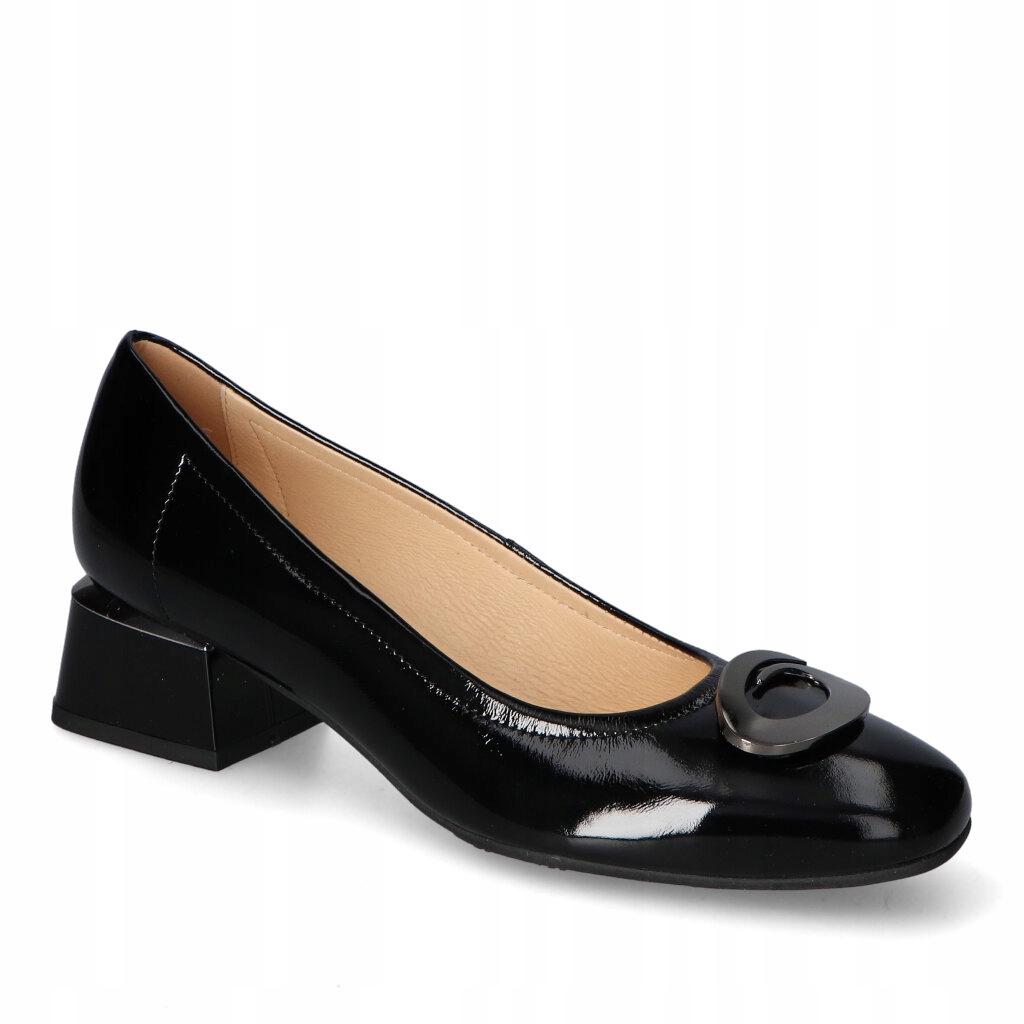 Boty Arka BI6965/1974+1290 Černý lak 36