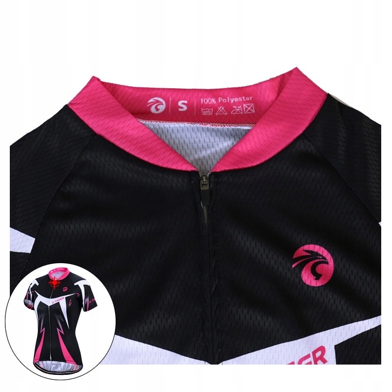 KOSZULKA KOLARSKA DAMSKA TERMICZNA X-TIGER STYLOWA Rozmiar 4XL