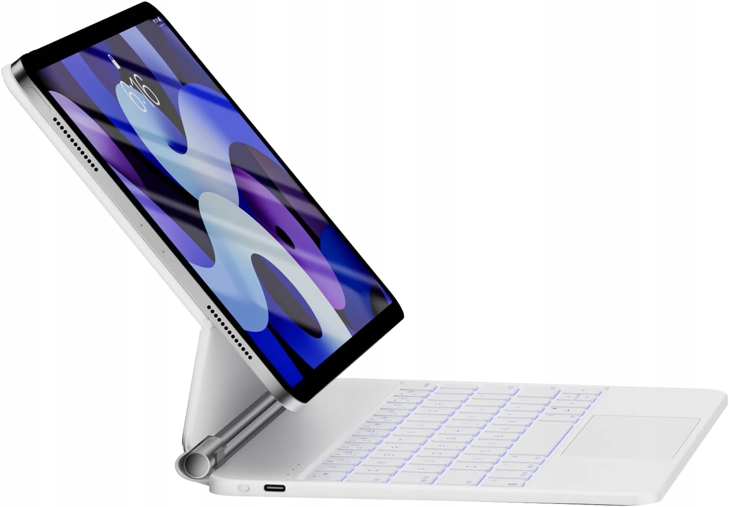 Puzdro s klávesnicou pre iPad Air 4/5 a iPad Pro 11 Hou Azerty podsvietené
