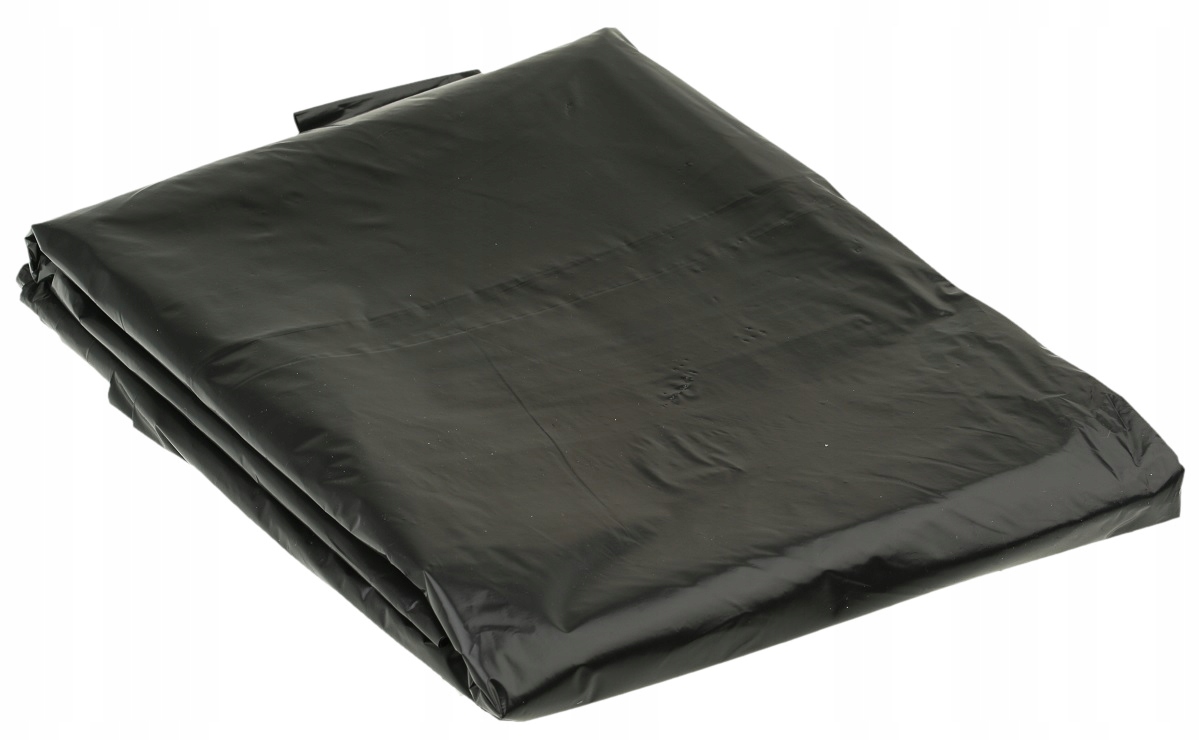 FOLIA PŁACHTA CZARNA 4x5 m BUDOWLANA BARDZO GRUBA