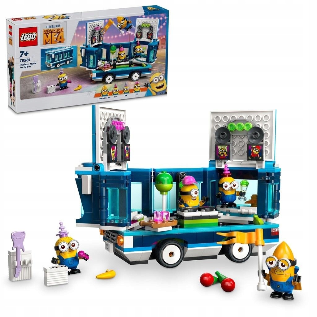 Lego(r) Girls First 75581 Párty autobus minionů