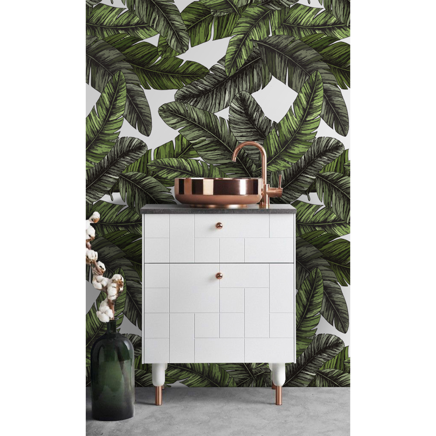 

Fototapeta flizelinowa Rajskie palmy 254x184 +klej