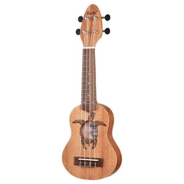 Ukulele Sopranino pro leváky Ortega Keiki K1-MM-L Želva Mahagon Pouzdro