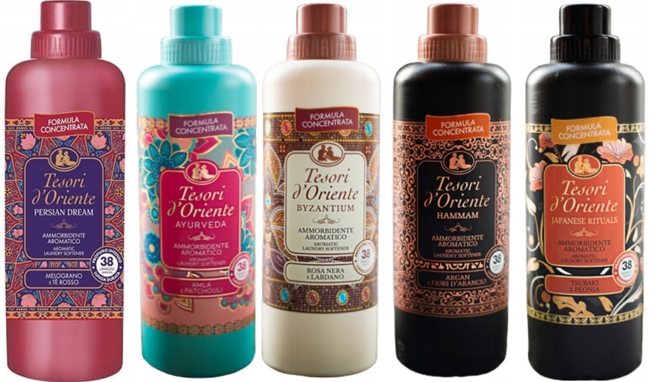 Levně Tesori d'Oriente Sada 5 italských tekutá aviváž 760 ml Pabhj