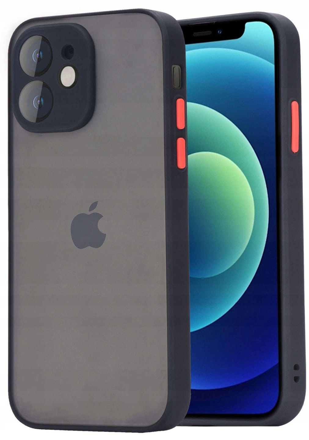 Iphone 12 Mini Czarny w Etui, case, pokrowce i obudowy na telefony