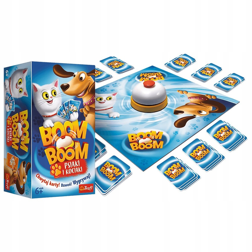 

Trefl Boom Boom Psiaki i Kociaki gra 01909