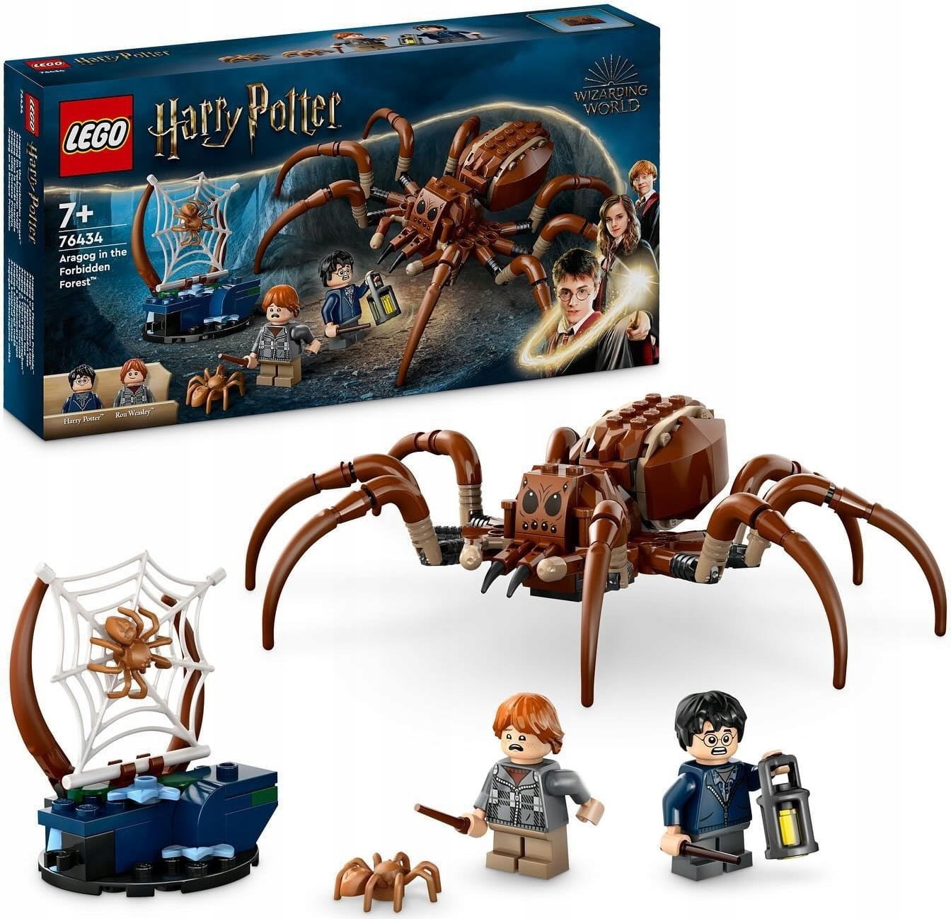 LEGO 76434 HARRY POTTER Aragog w Zakazanym lesie Marka LEGO