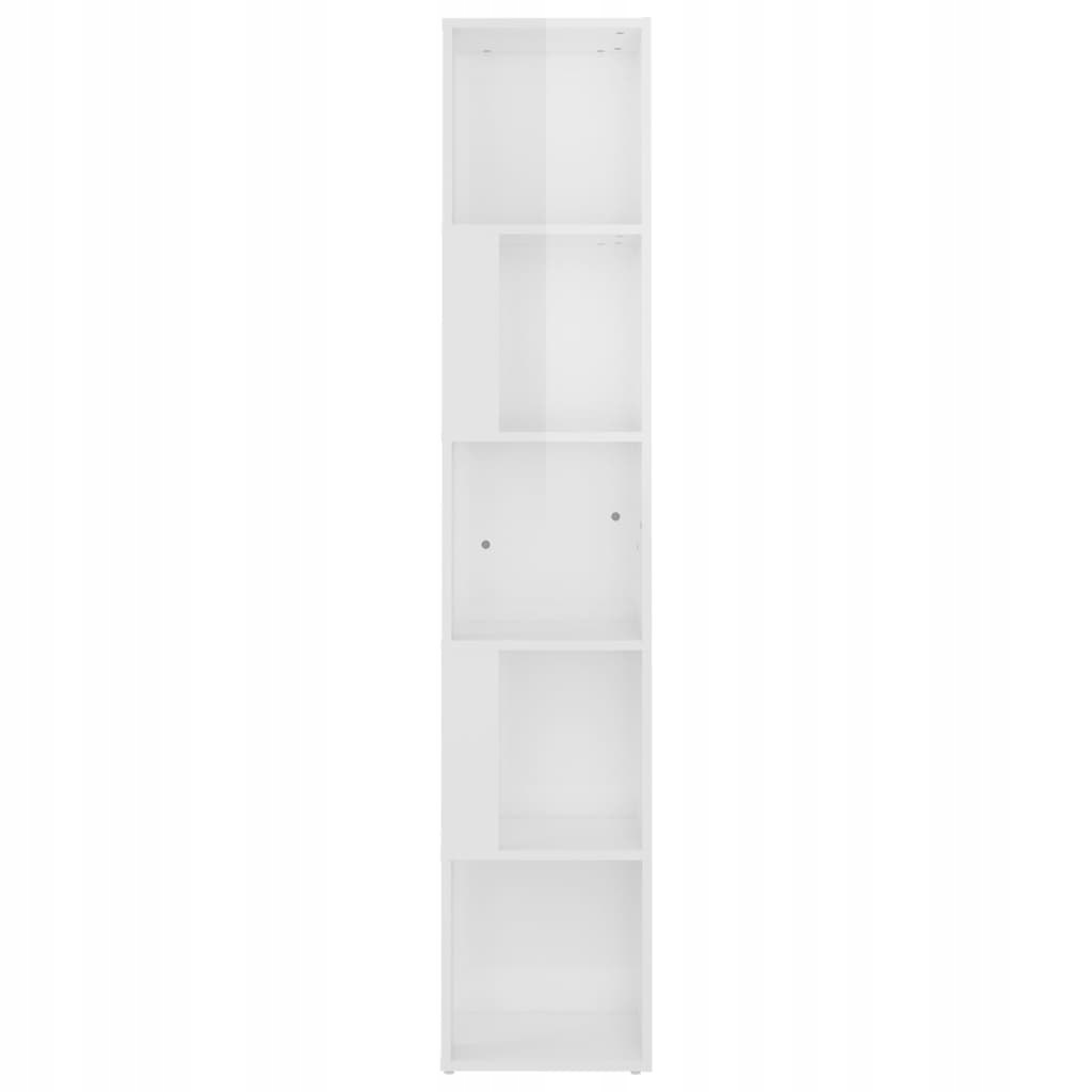 Regał VidaXL Biały 33 cm x 164,6 cm x 33 cm biały Szerokość mebla 33 cm