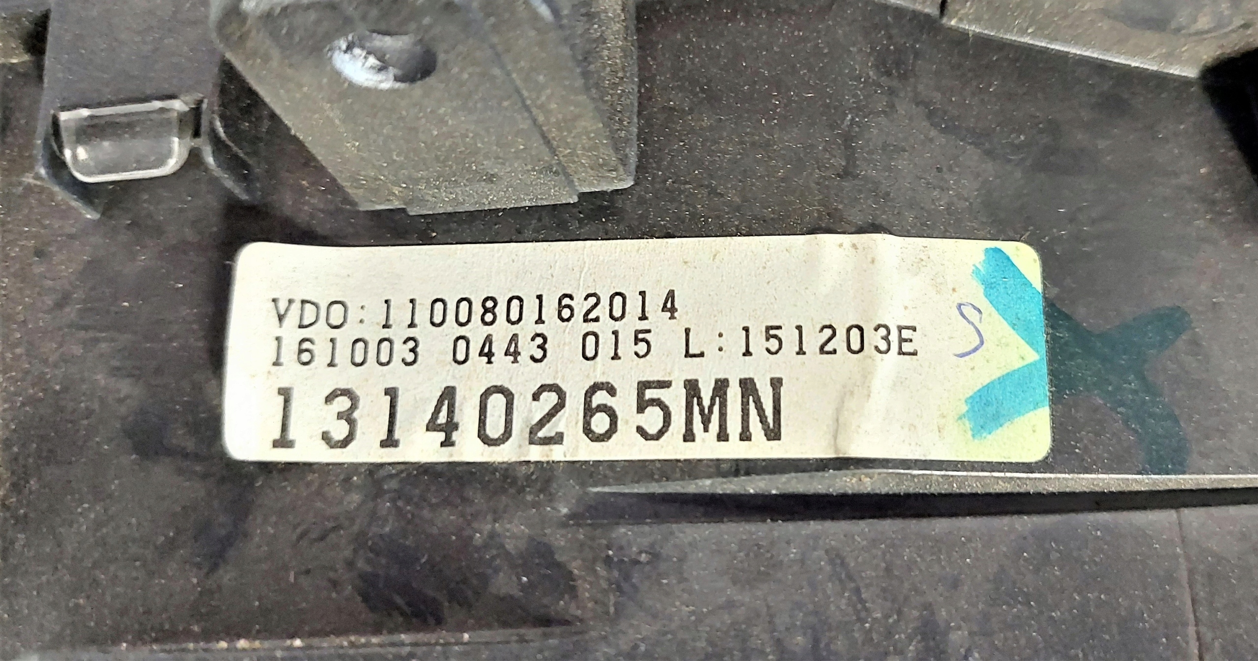 dials clock OPEL MERIVA A 13140265MN