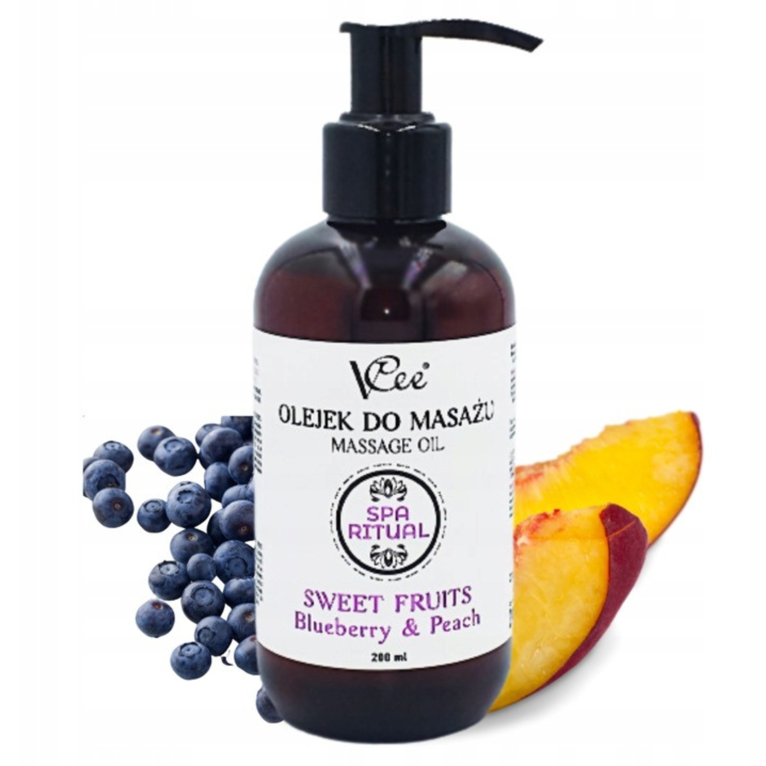 

Olejek Do Masażu Vcee Bluberry&peach 200 ML