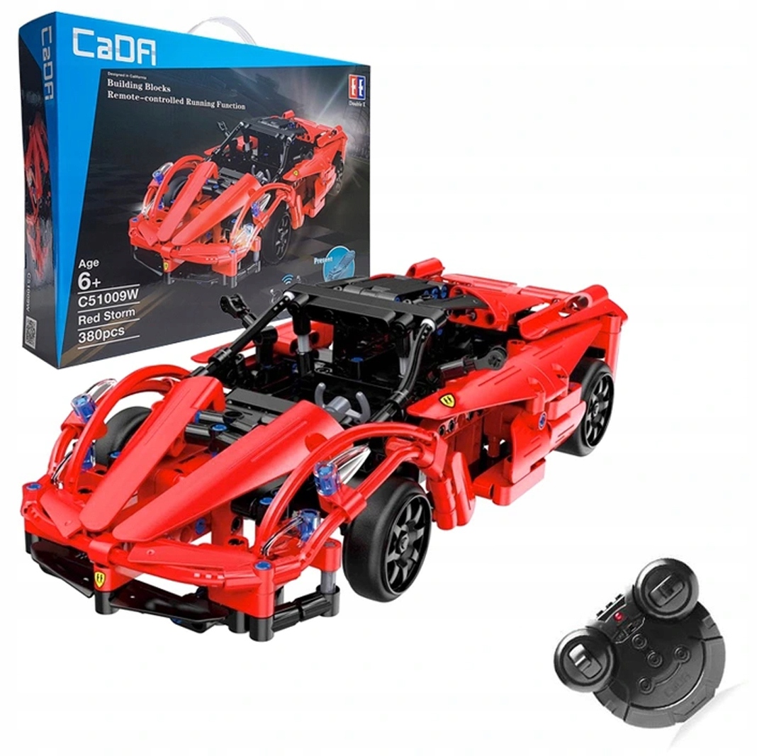 

Klocki Konstrukcyjne Ferrari Zdalnie Sterowane Rc