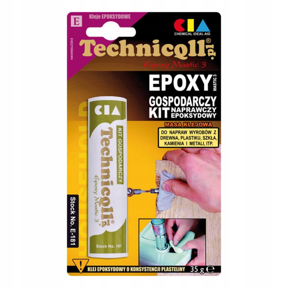 TECHNICOLL KIT GOSPODARCZY EPOKSYDOWY 35g E181 za 7,50 zł z