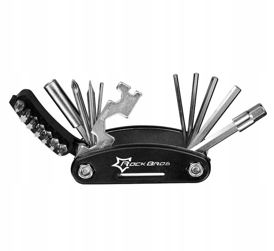 

Zestaw kluczy do roweru Rockbros Multitool 16-w-1