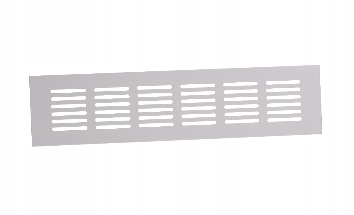 

Kratka Wentylacyjna 250 x 60 mm Aluminiowa Biała