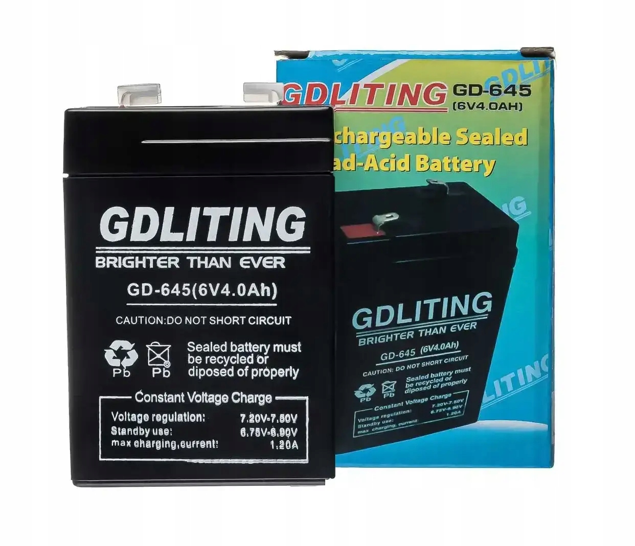 Akumulator GDLiting GD-645 6V 4Ah EAN (GTIN) 6950574064509