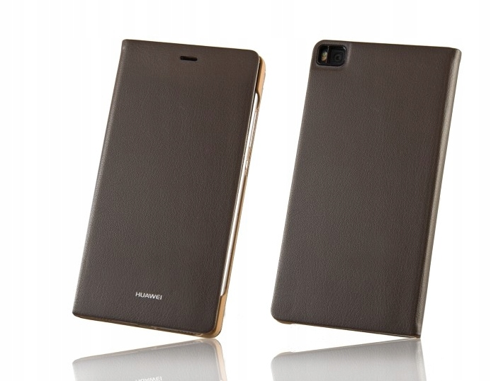 

Etui z klapką Huawei do Huawei P8 brązowy