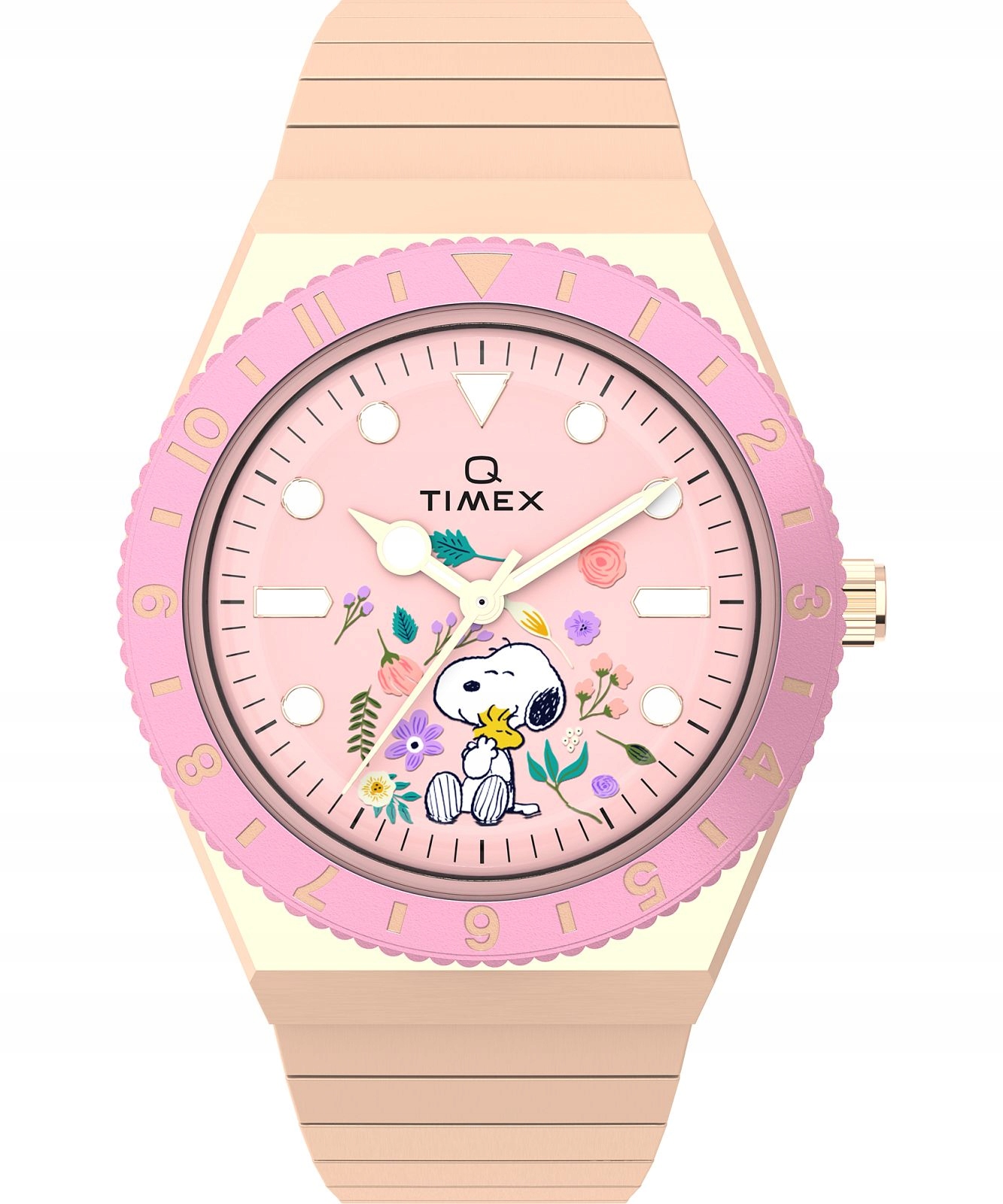 Dámské hodinky Timex X Peanuts Q Timex In Bloom Timex-TW2W83800