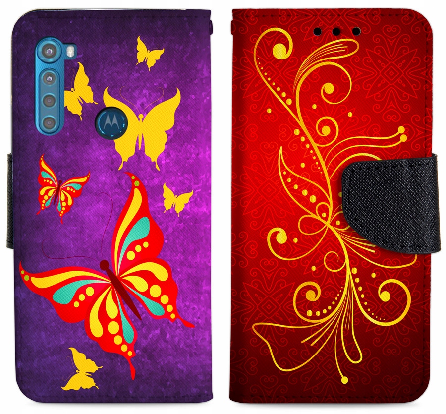 

Etui Portfel Foto Case Do Motorola One Fusion+